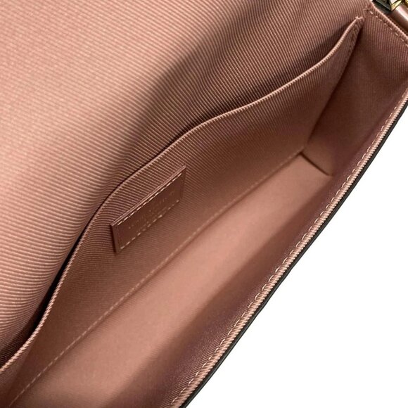 Auth LOUIS VUITTON Pochette Felice M69793 Rose Pearl Monogram Vernis - FH5210 - Picture 5 of 14